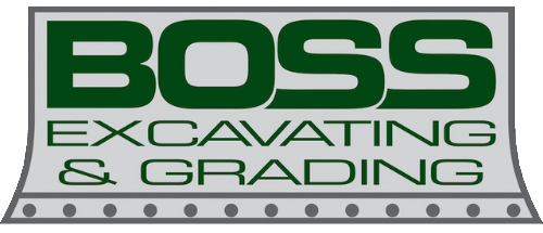 Boss Excavating and Grading Logo